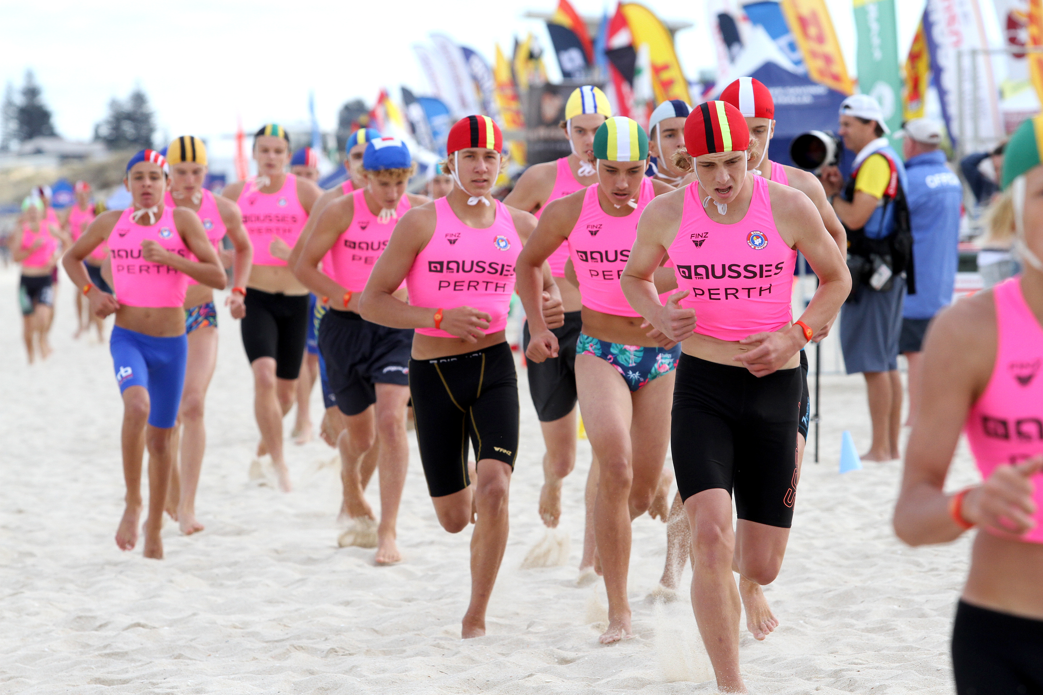 Young life savers shine at the 2023 Aussies