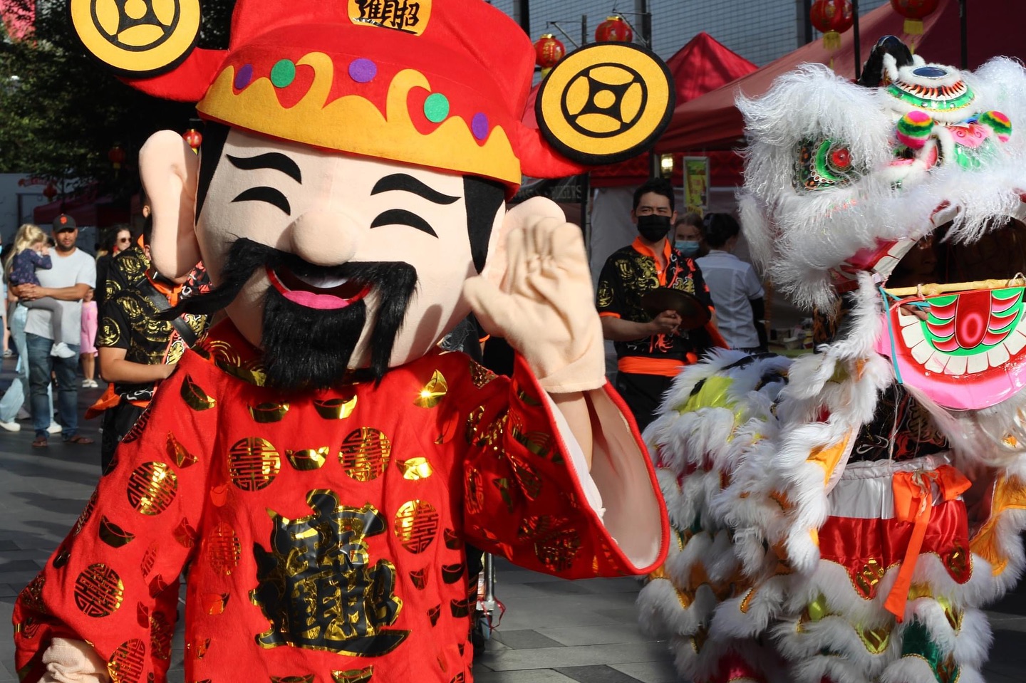 Welcome Year of the Dragon at Crown St Markets