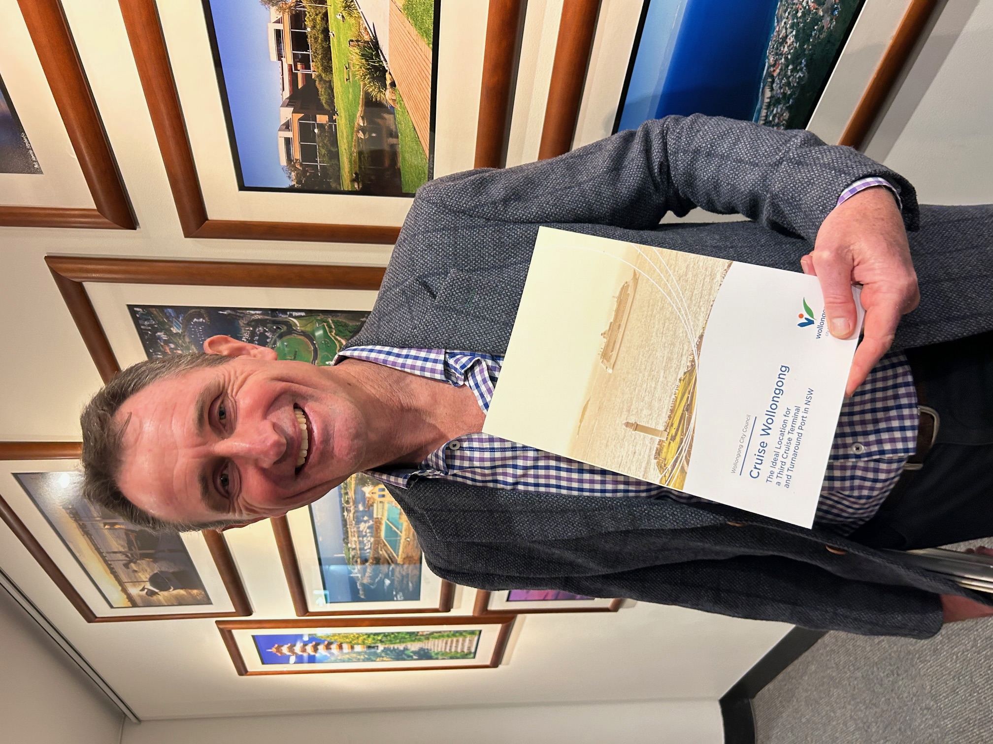 Tourism chief heads west to pitch Wollongong as next major Australian cruise terminal  post image