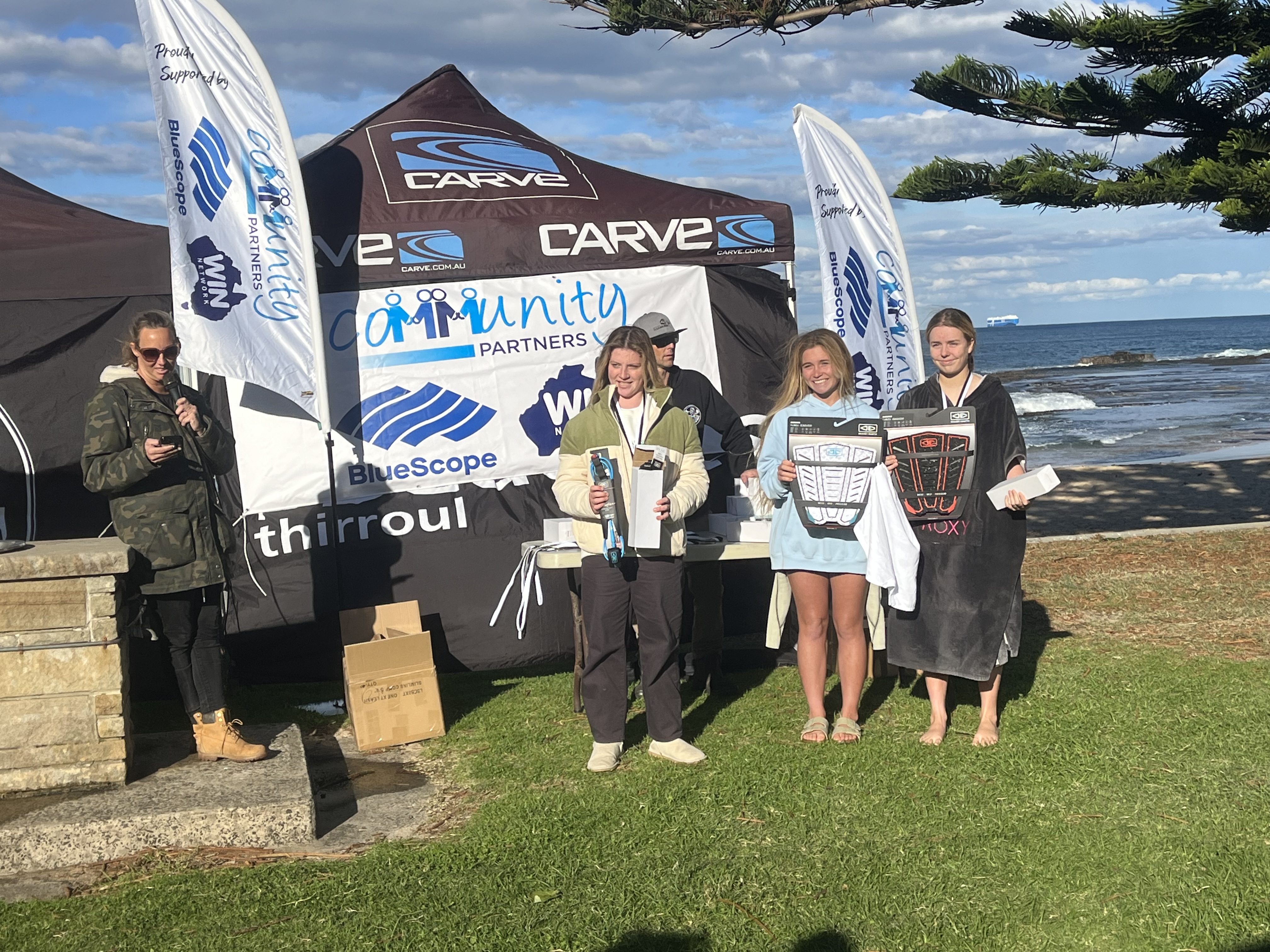 Stunning surfing by Scarborough juniors