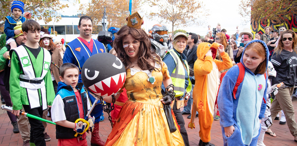 Superheroes assemble… Comic Gong is on