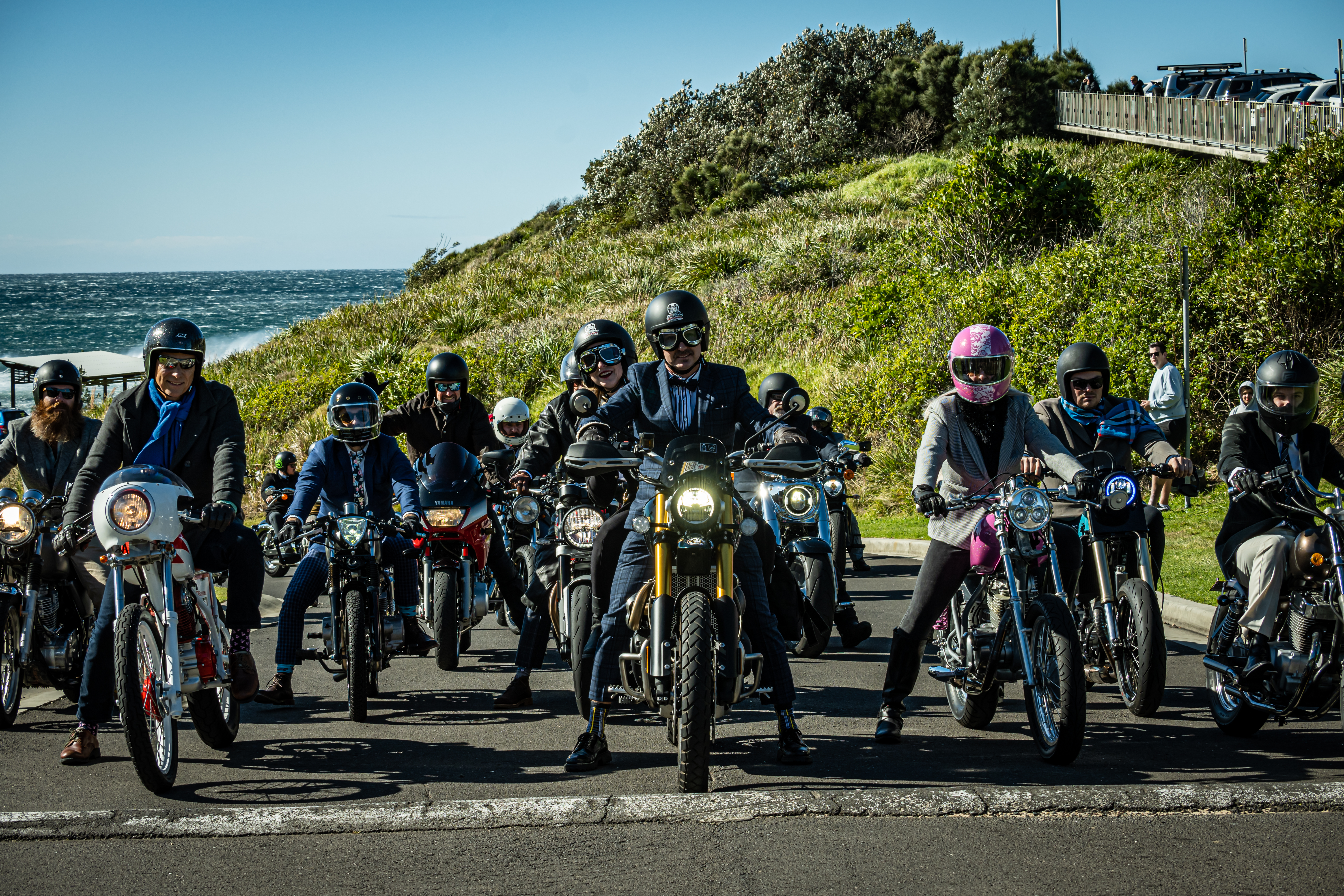 It's a hat trick for Wollongong's Distinguished Gentleman's Ride