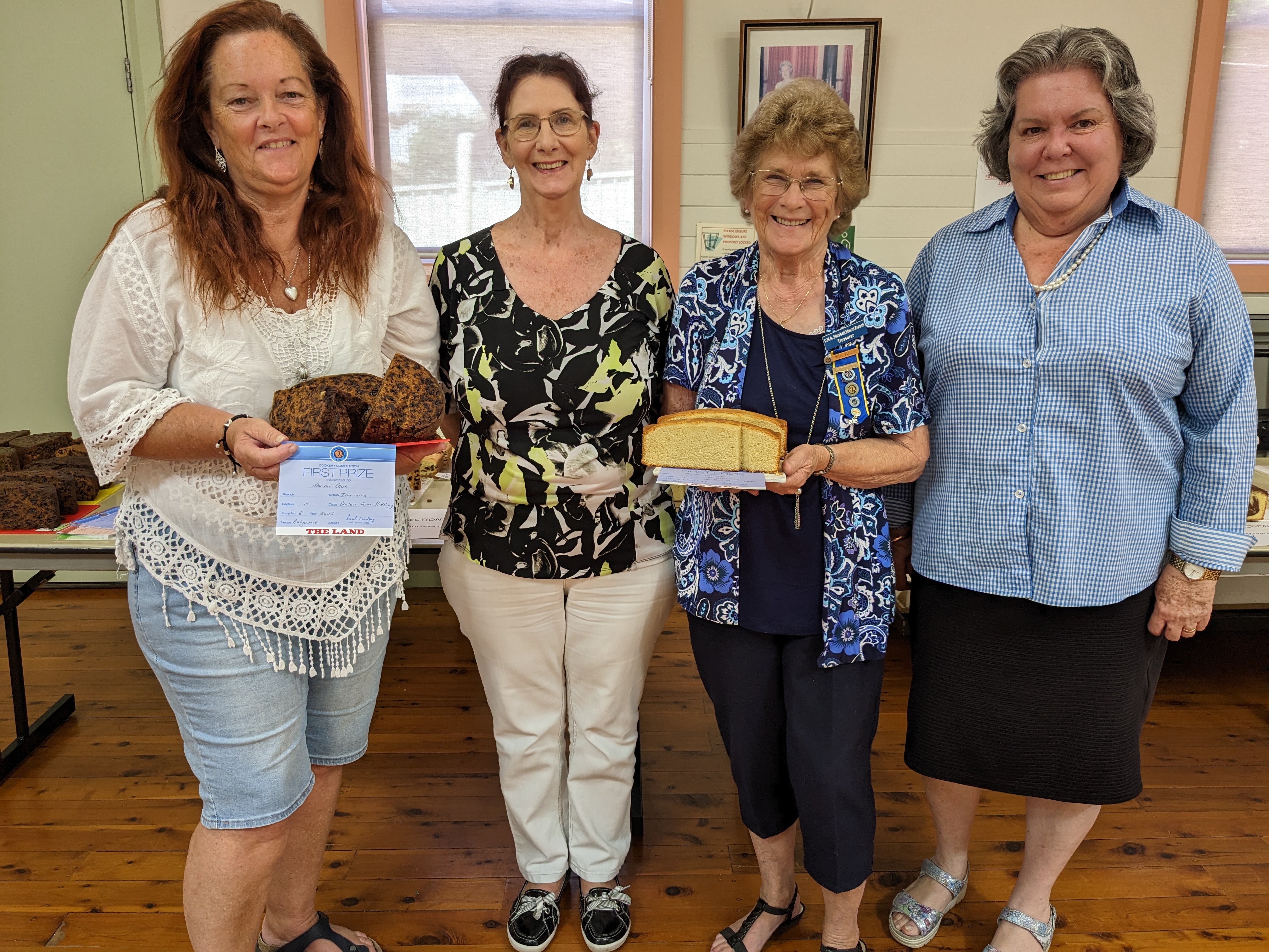 Local winners of the CWA Land Cookery Competition  post image