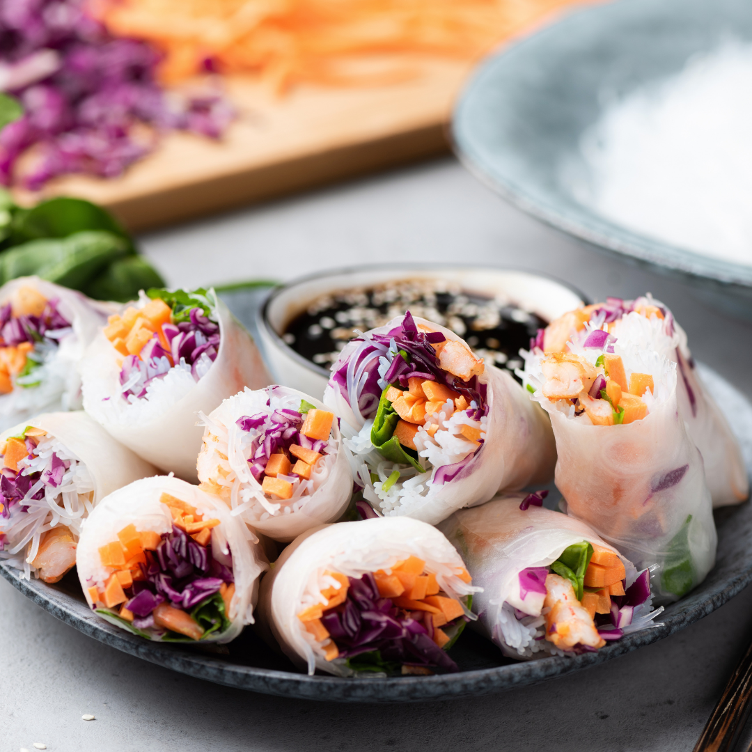 Quick and Simple Rice Paper Rolls