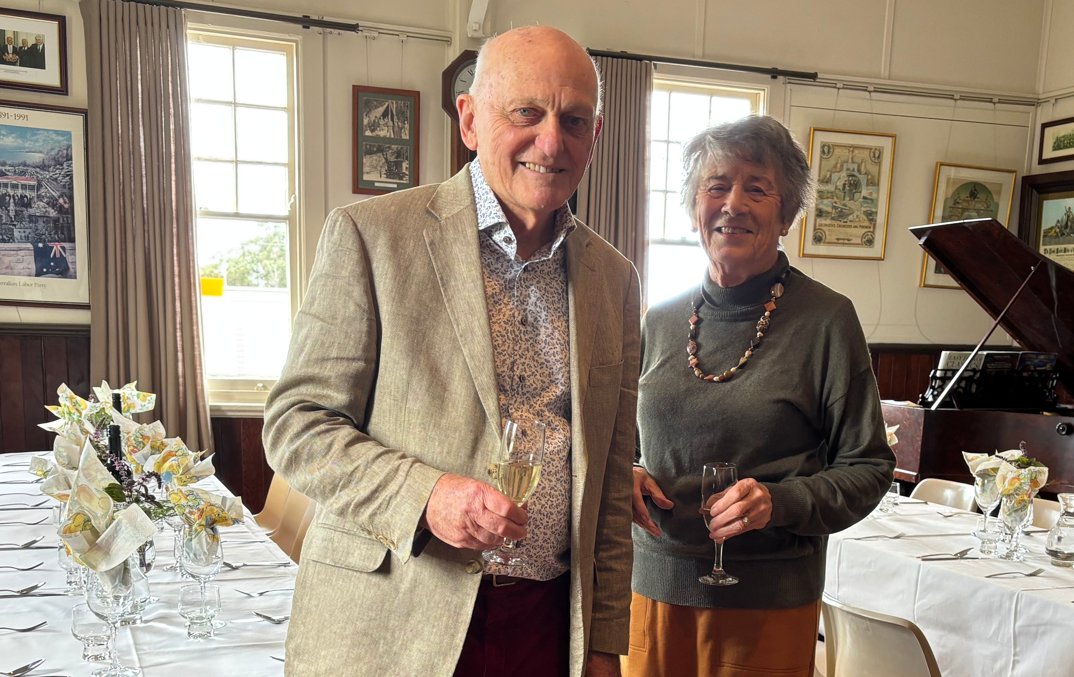 Paul Tuckerman, tireless champion of Thirroul, earns national honour