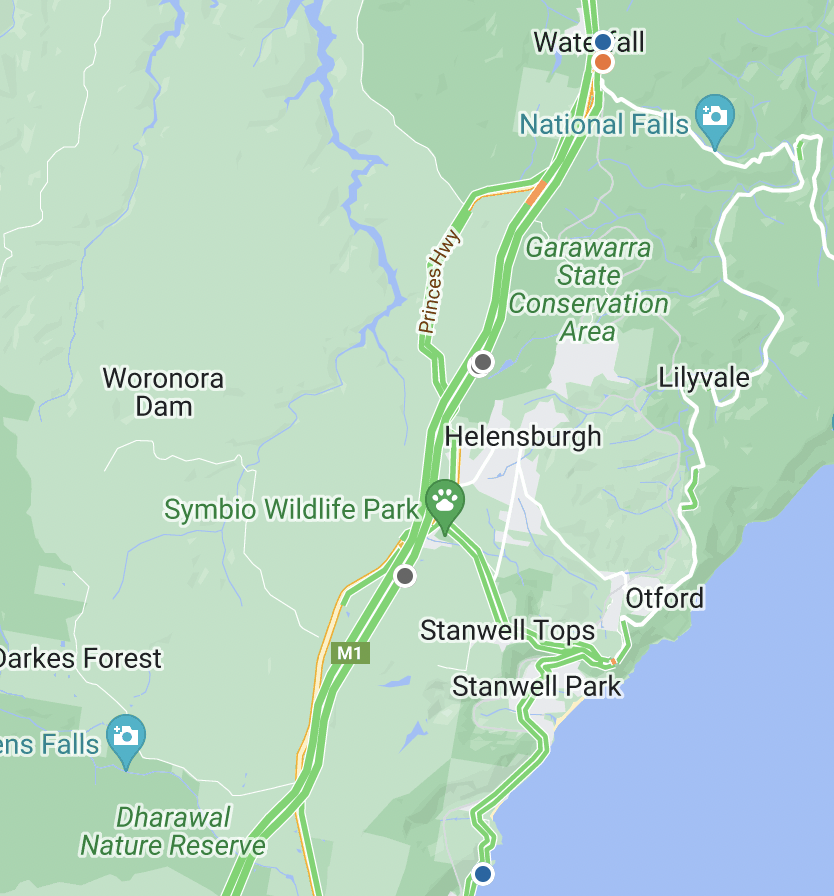 Closure of the M1 Princes Motorway at Helensburgh