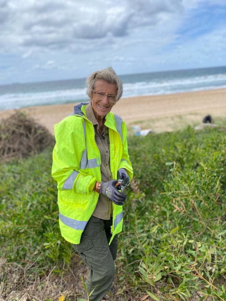 Meet Jan Arone, winner of the Dunecare Golden Trowel at Puckeys Bushcare