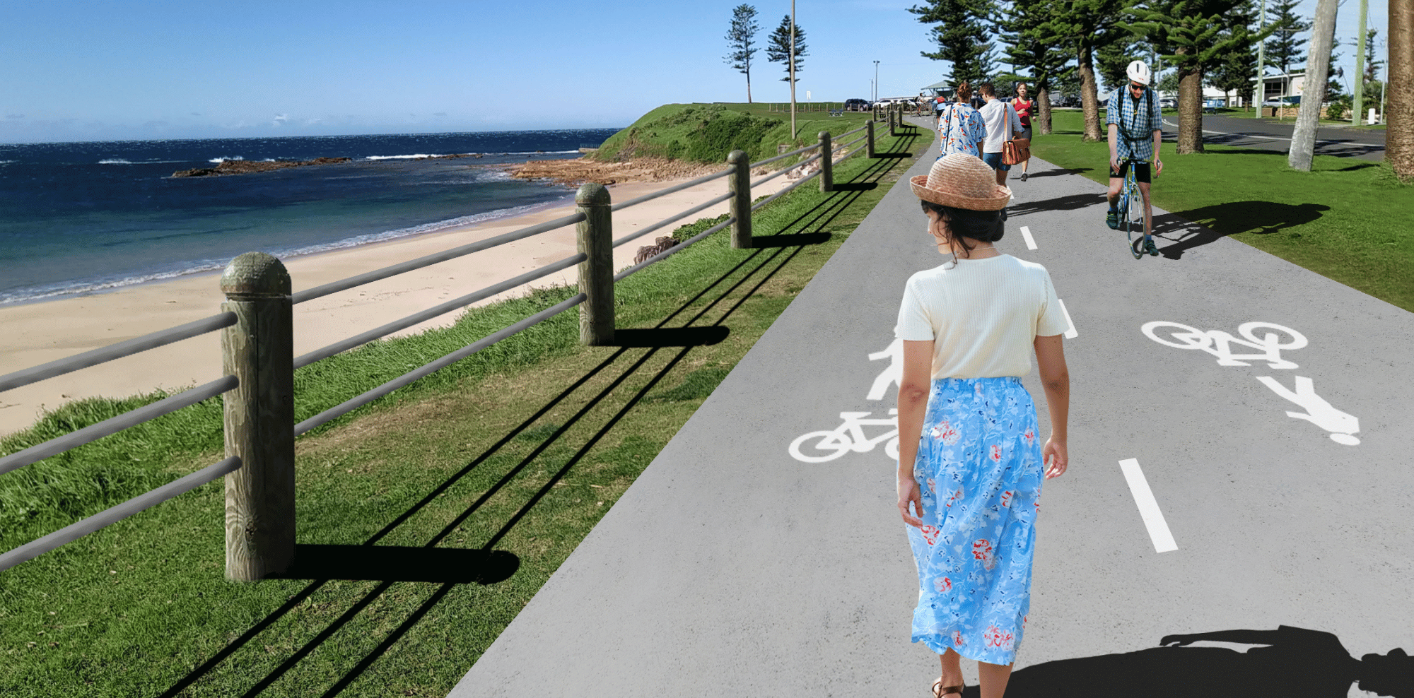A shore thing: upgrades to Bulli’s beachfront shared path