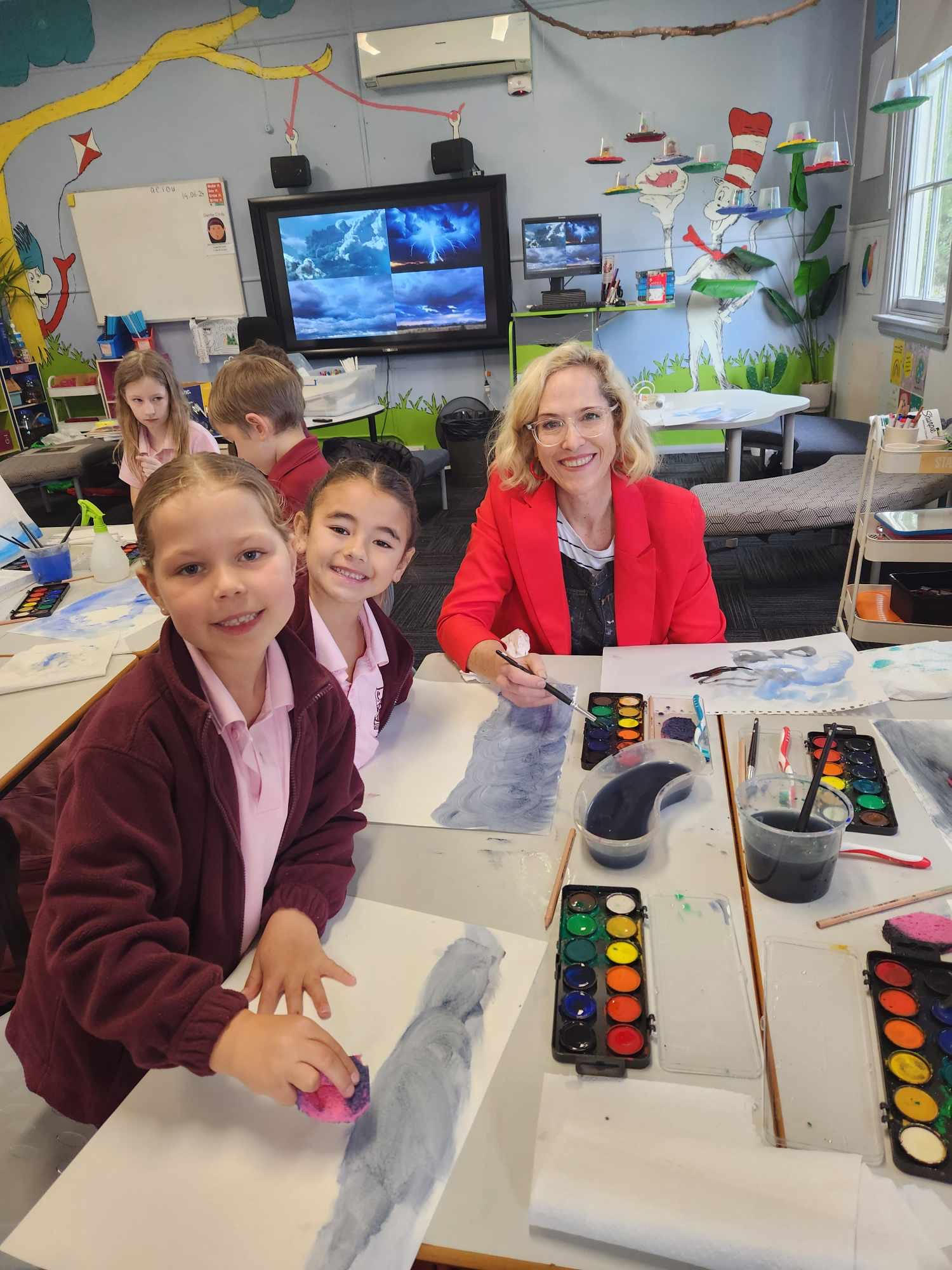 Windang Public School kids' art features in new book