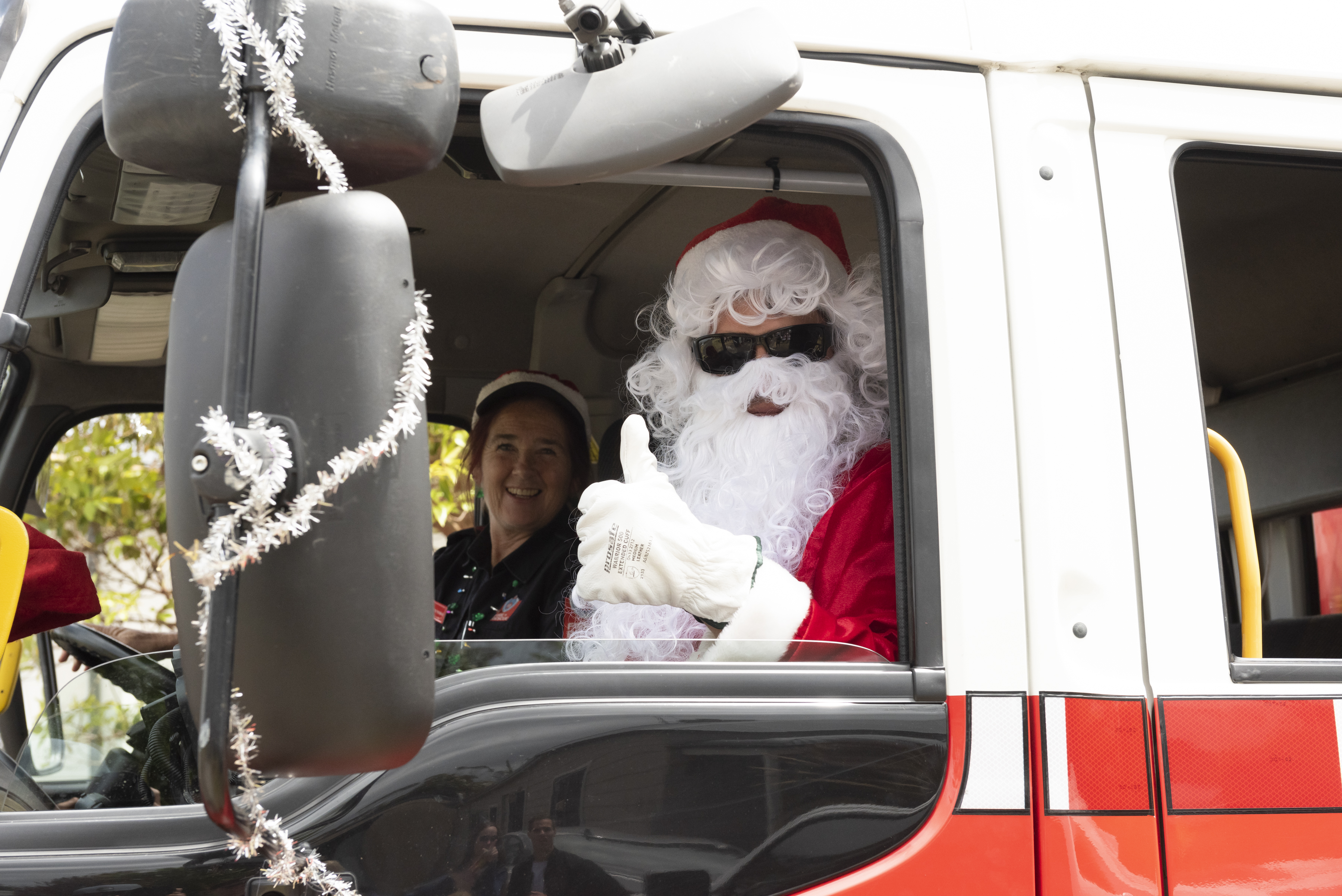 Thanks for the lollies, Santa Station 325