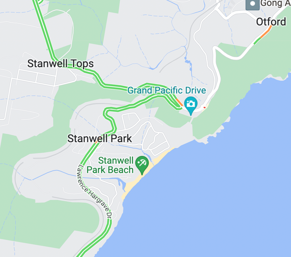 Changed traffic conditions on Lawrence Hargrave Drive at Stanwell Tops post image