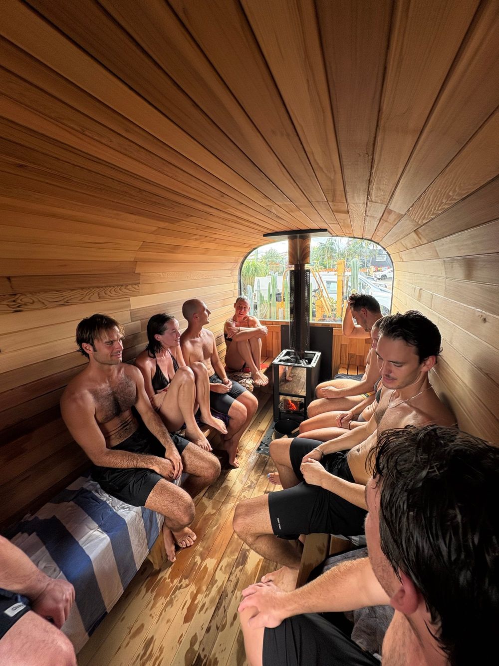 Tiny sauna fires up in Wollongong post image