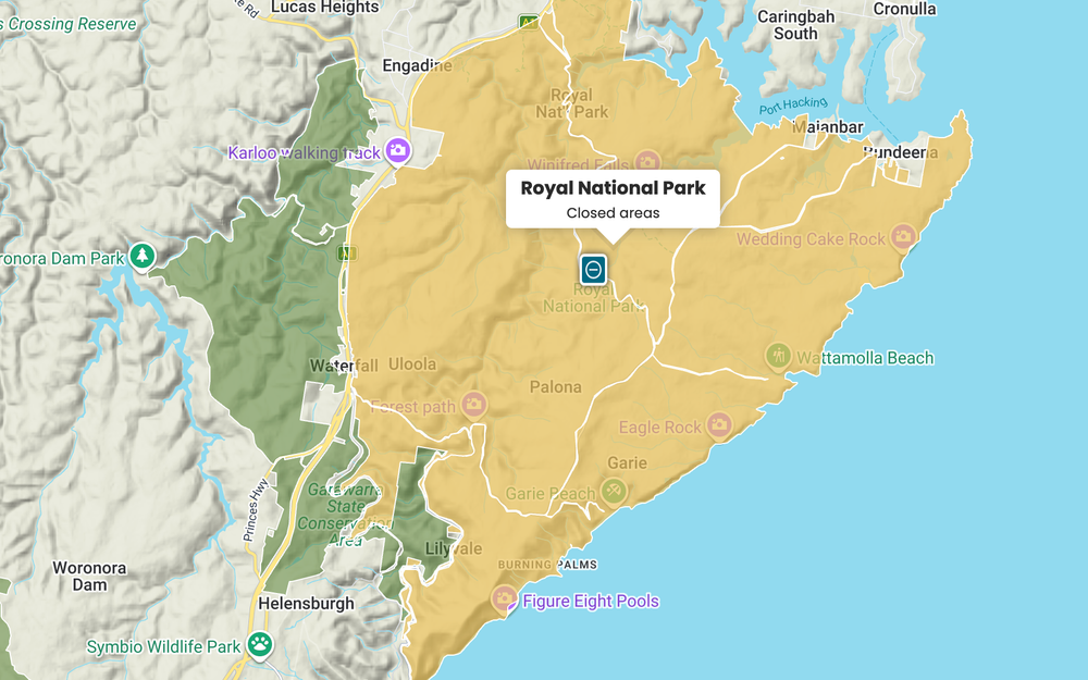 Most of Royal National Park closed for deer cull this week post image