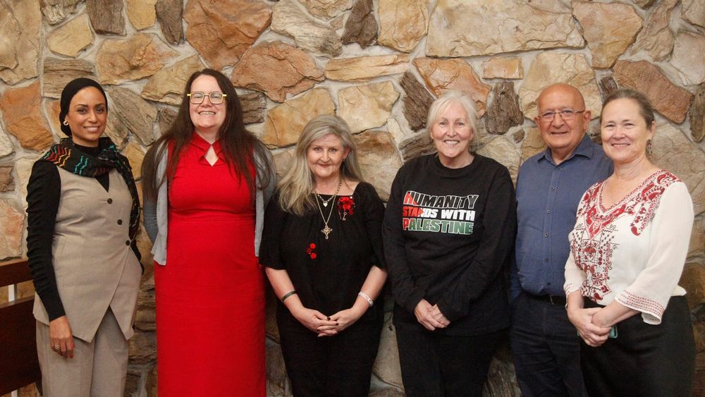 Gong's 'good people' raise $5k at UN lawyer's Gaza talk post image