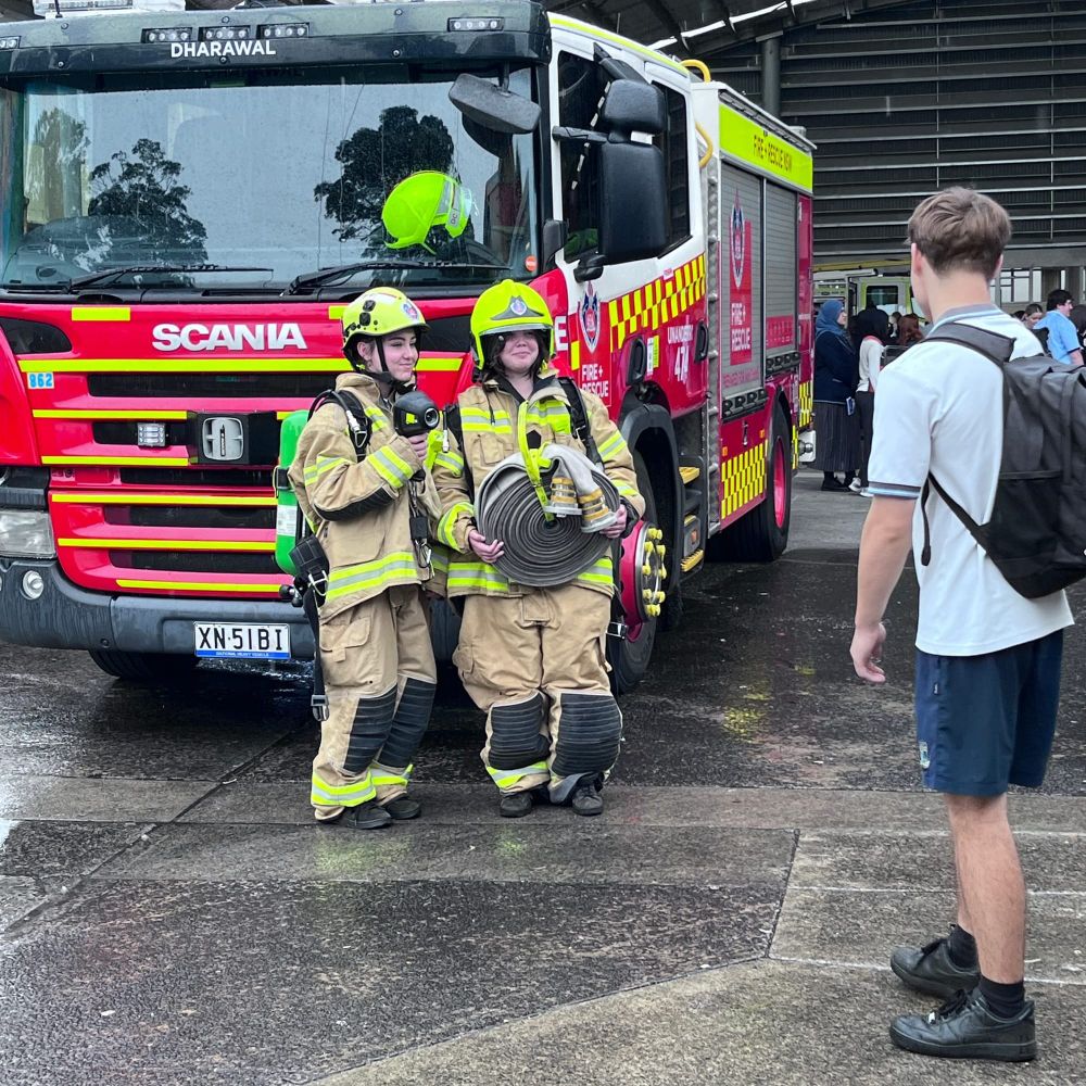 What's it like on the frontline? Students find out at new careers day post image