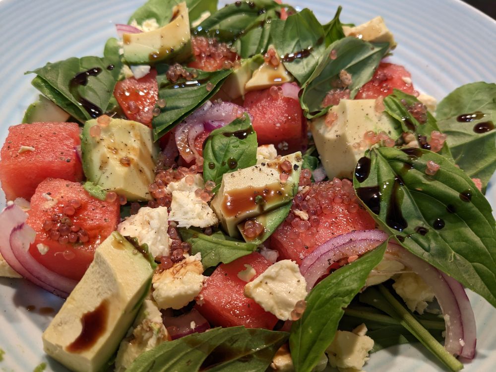 Susan’s Autumn watermelon salad post image