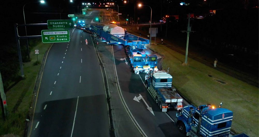 Massive nighttime freight movement through Illawarra post image