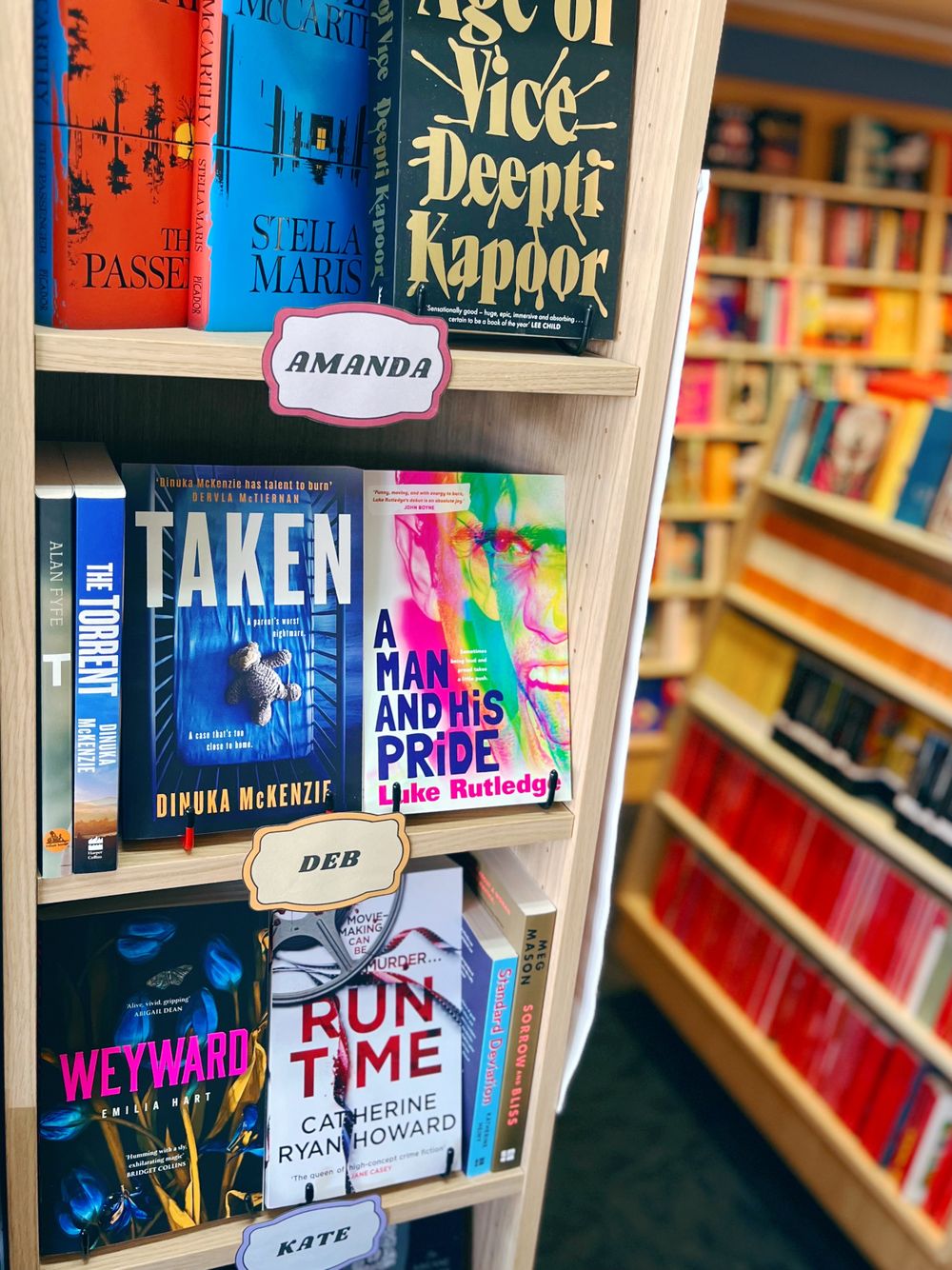 Check out new Staff Picks shelves at Collins post image