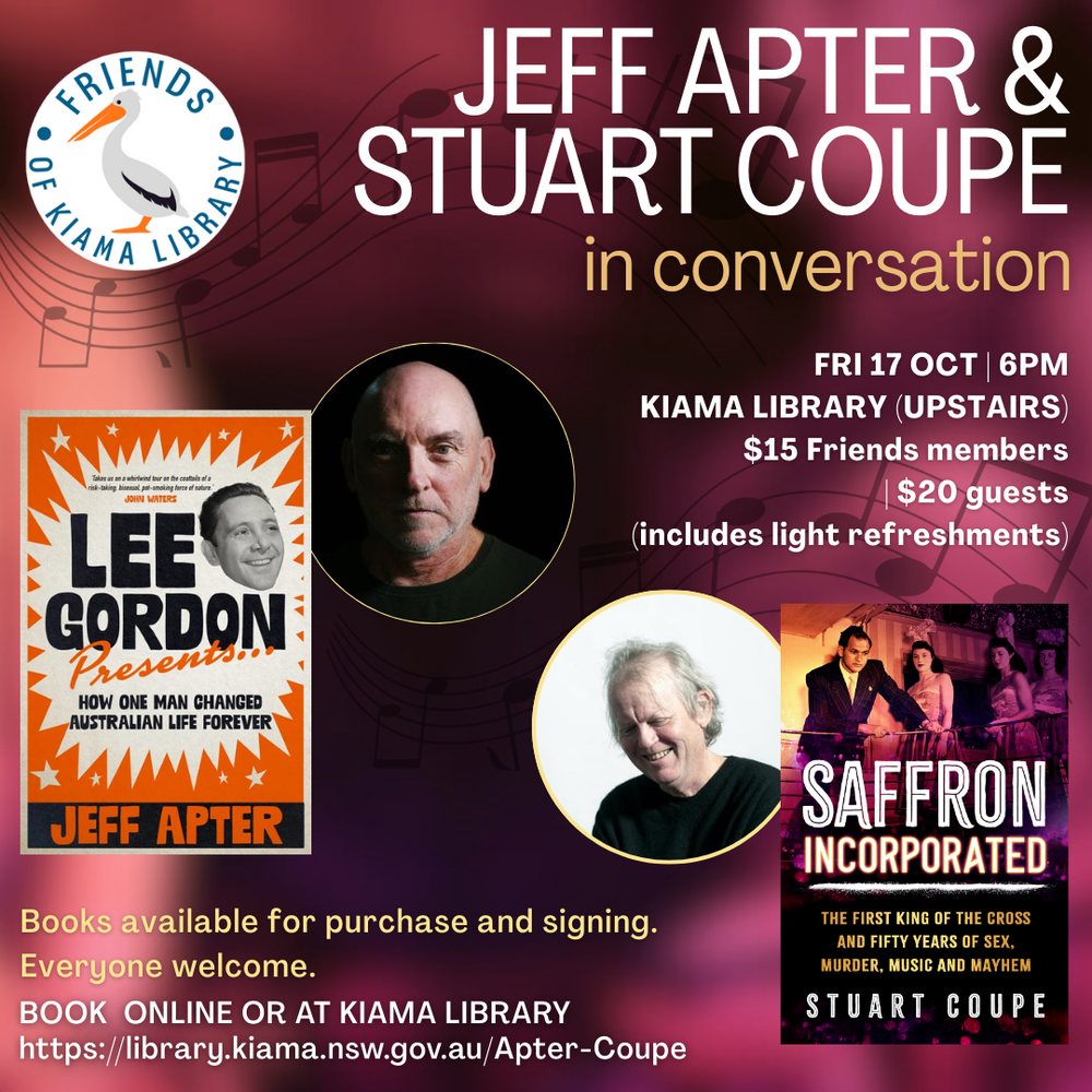 Murder, music and mayhem ahead at Kiama Library post image