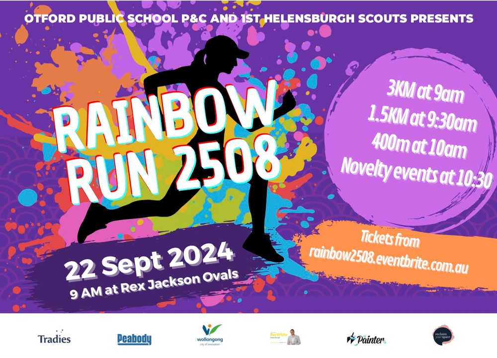 Part fun run, part colour explosion! Rainbow Run returns to Helensburgh post image