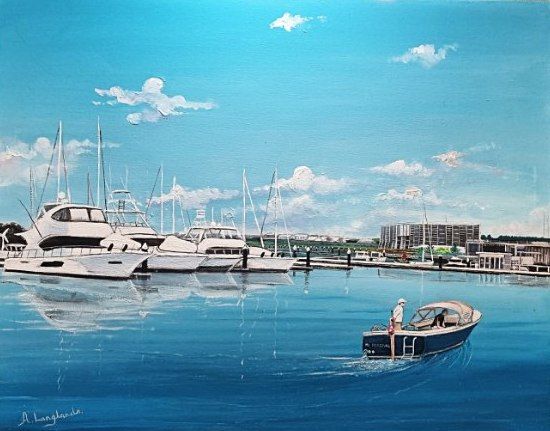 Anthony Langlands is Shellharbour City Council’s Artist of the Month post image