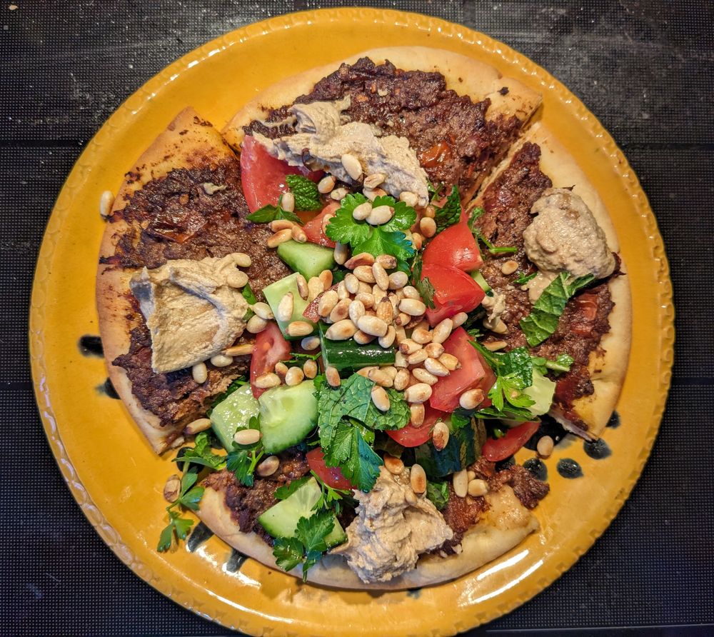 Susan's recipe for lamb mince pizza post image