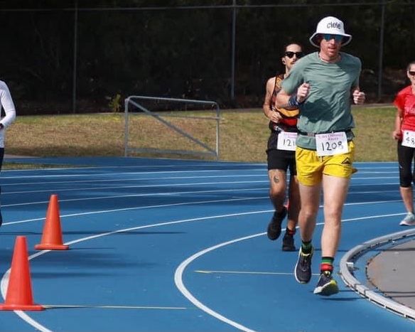 'I ran just over 125km around and around a 400m track in 12hrs' post image