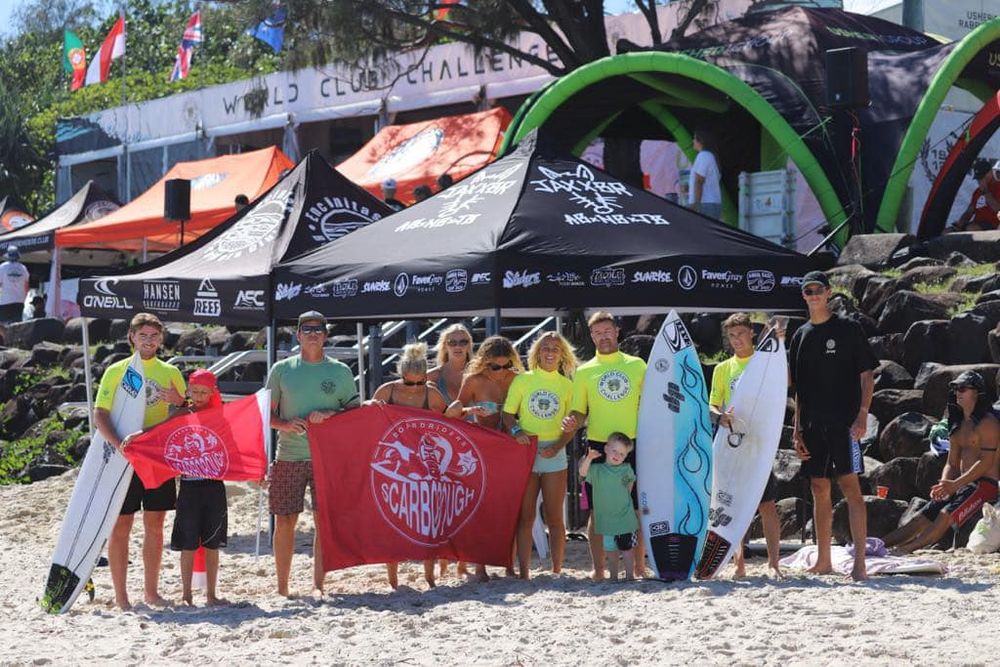 Legends in the surf at World Cup post image