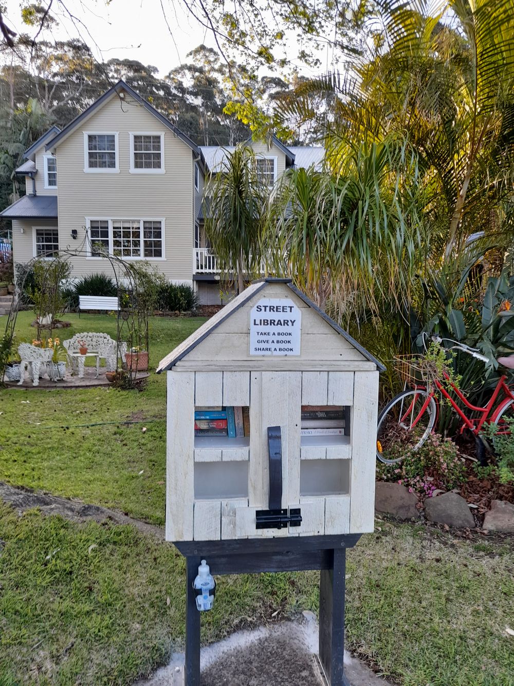 Visit our street library post image