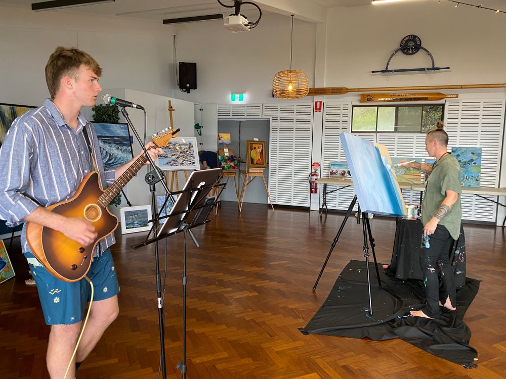 Artists of the Illawarra: speed painter Sarah Rowan post image