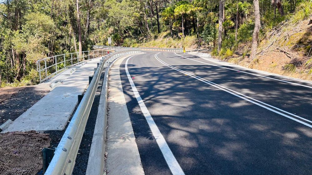 Garie Road reopens today post image