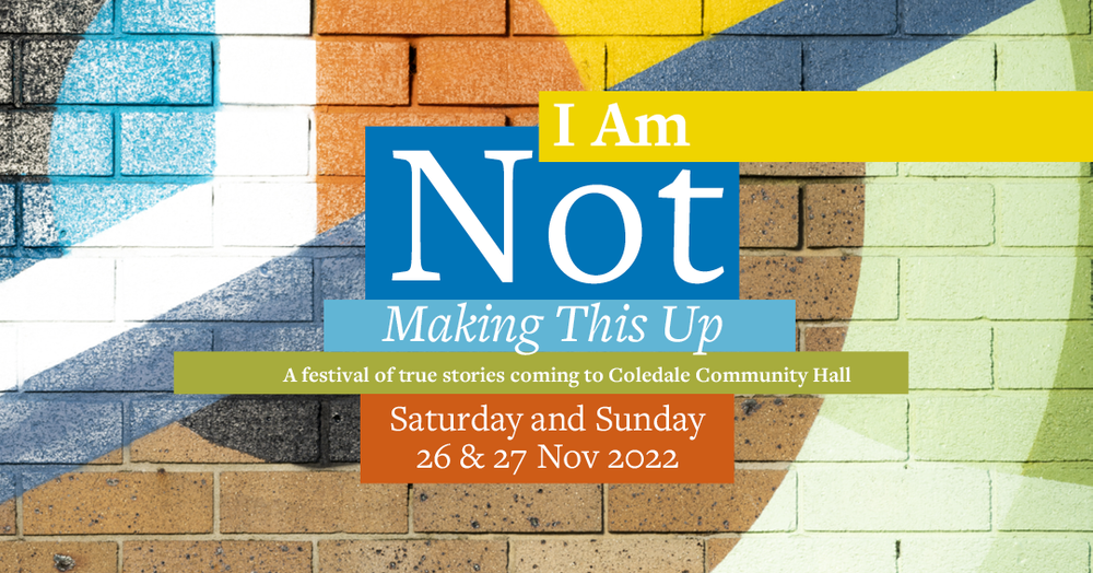 Stellar line-up for first festival of true stories at Coledale hall post image