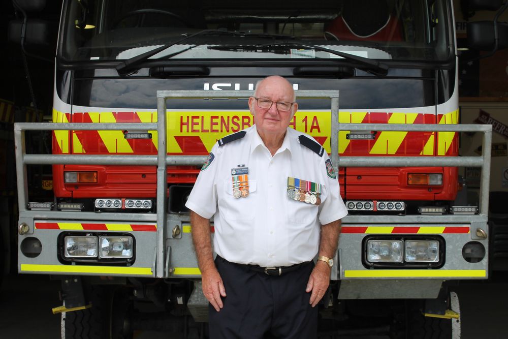 Graham 'Eggs' Williams: Heading for half-century of service with Helensburgh Rural Fire Brigade post image