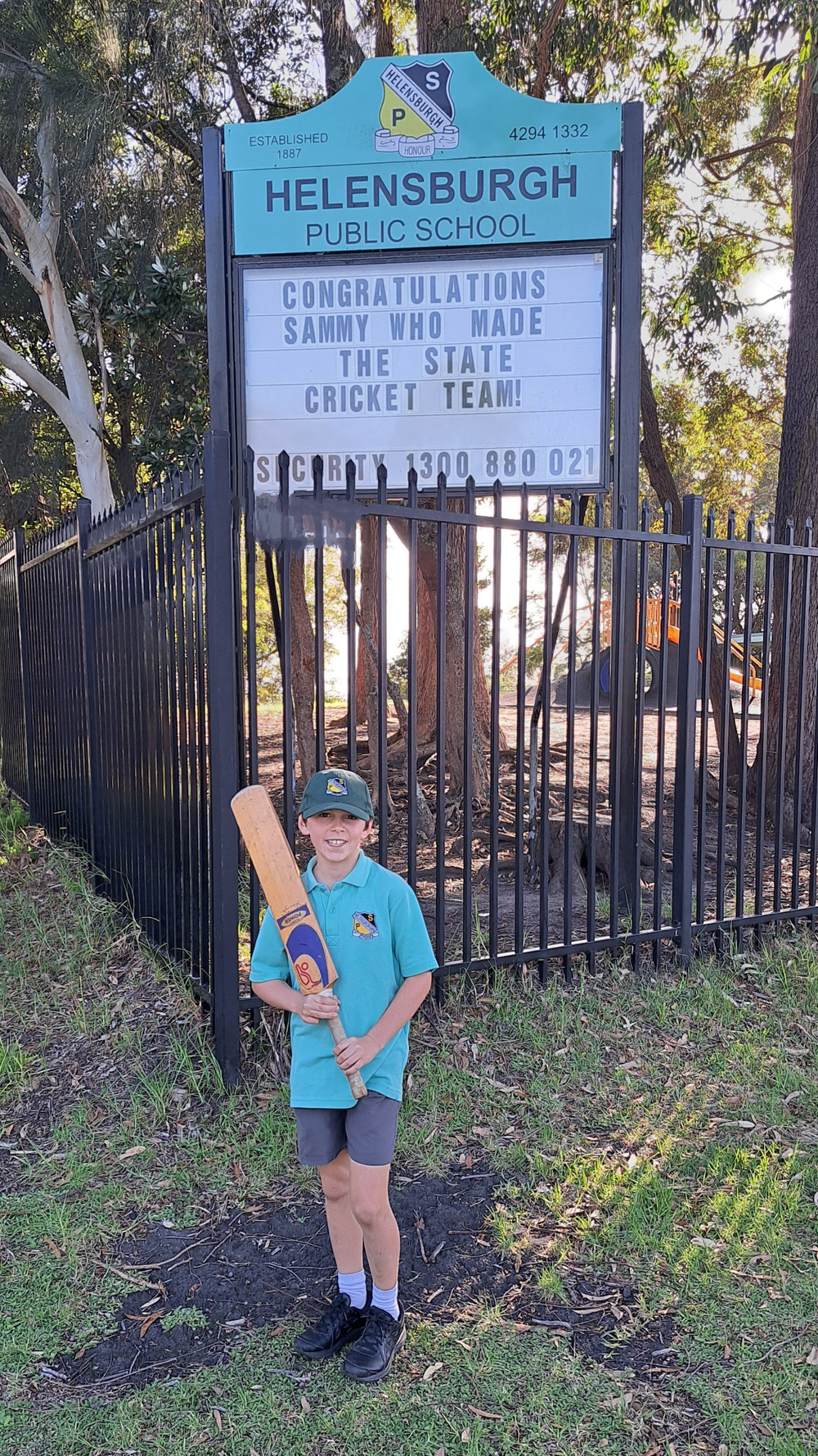 Sammy’s stellar swing post image