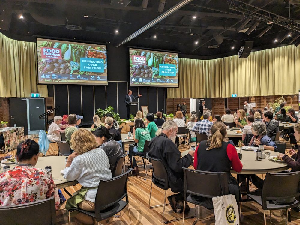 Inspiring speakers at Connecting Over Fair Food night in Shellharbour post image