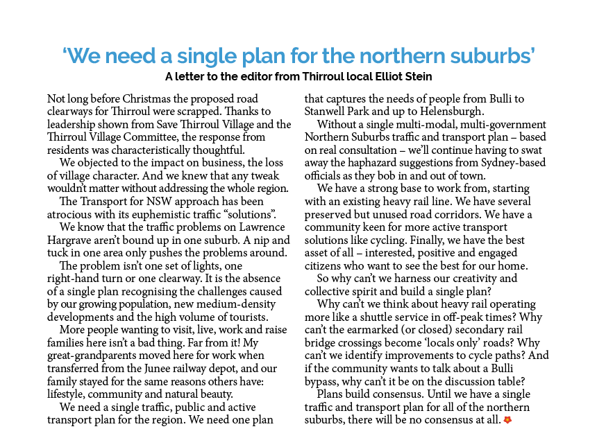 ‘We need a single plan for the northern suburbs’ post image