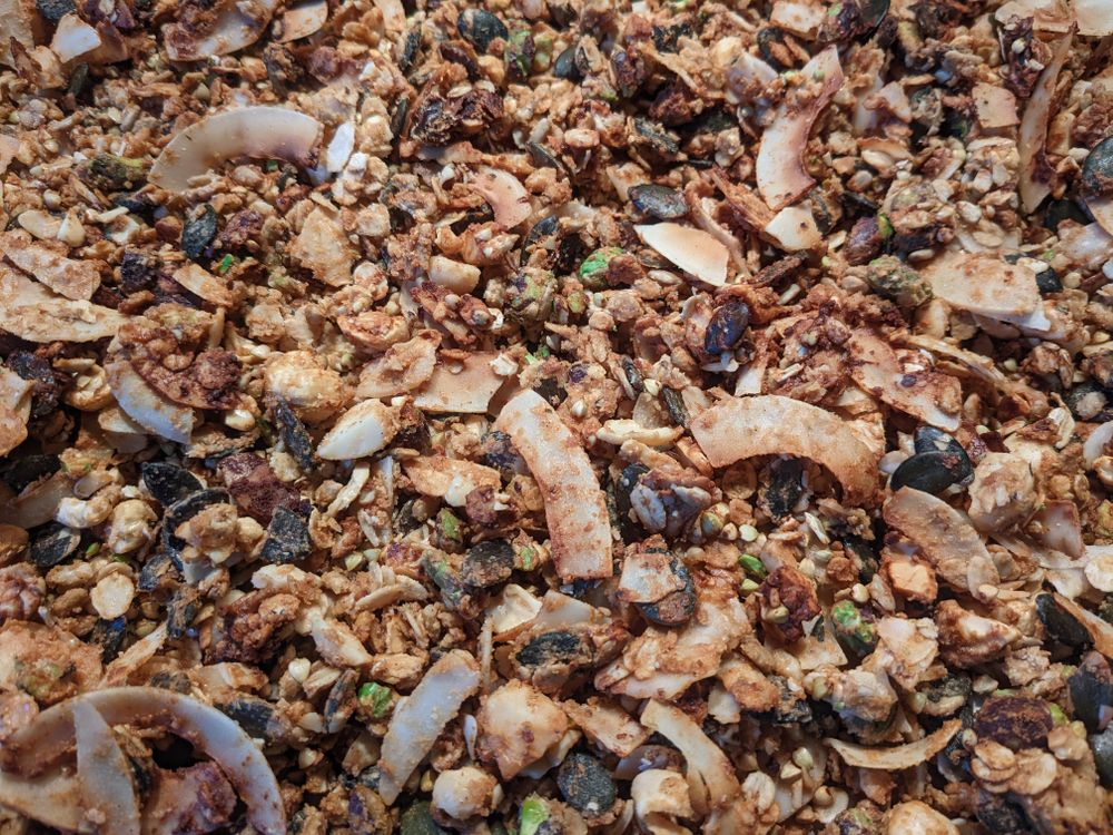 Krystal’s tahini miso granola post image