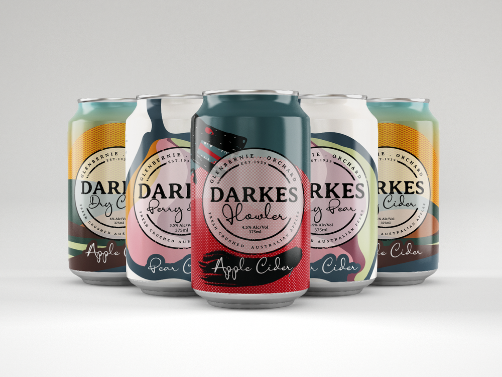Darkes Cider is sporting a new look! post image