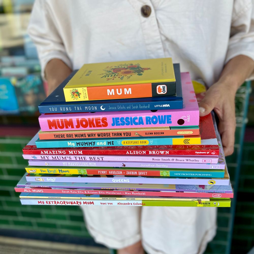A stack of books for Mum post image