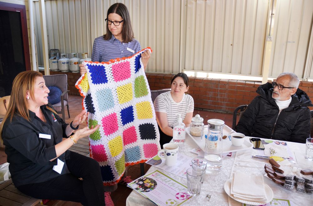 Warm-hearted people donate and crochet blankets to aid MCCI Refugee Support's winter appeal post image