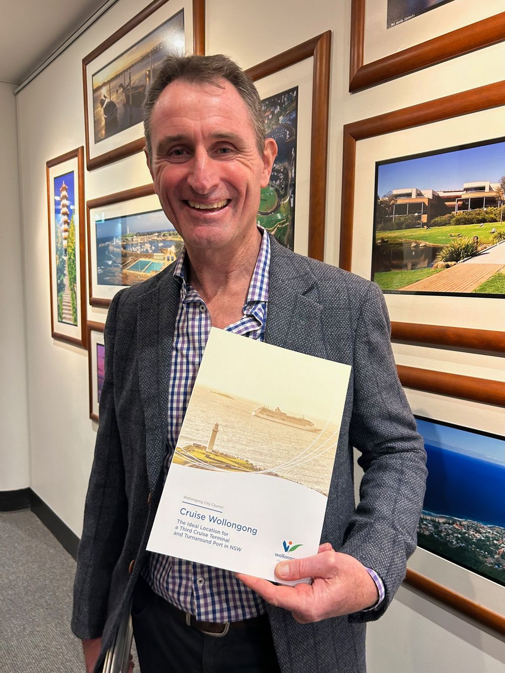 Tourism chief heads west to pitch Wollongong as next major Australian cruise terminal post image