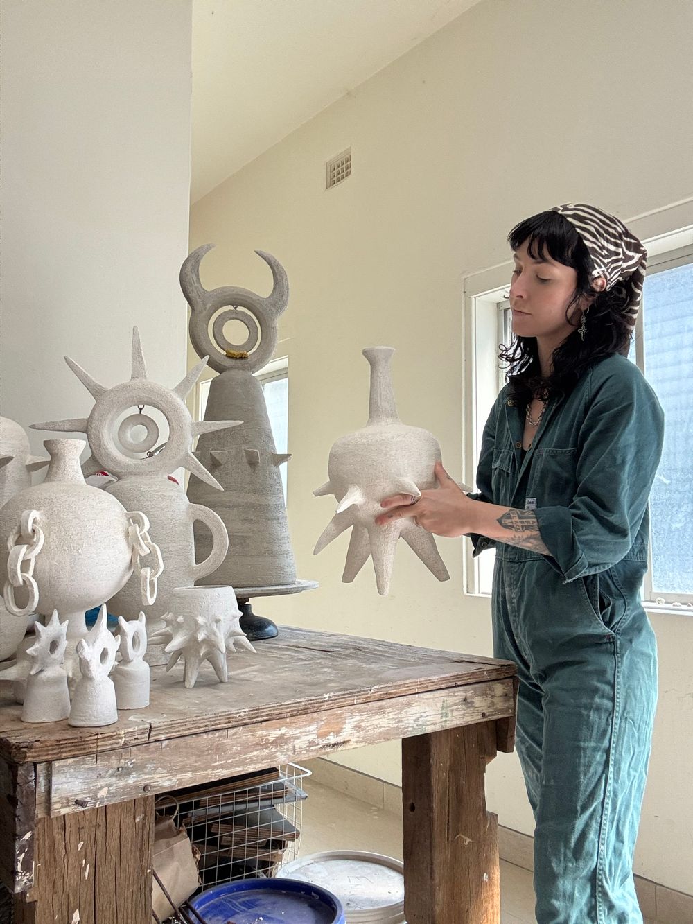 Where the light slips: Ceramic artist to hold debut show at Clifton School of Arts post image