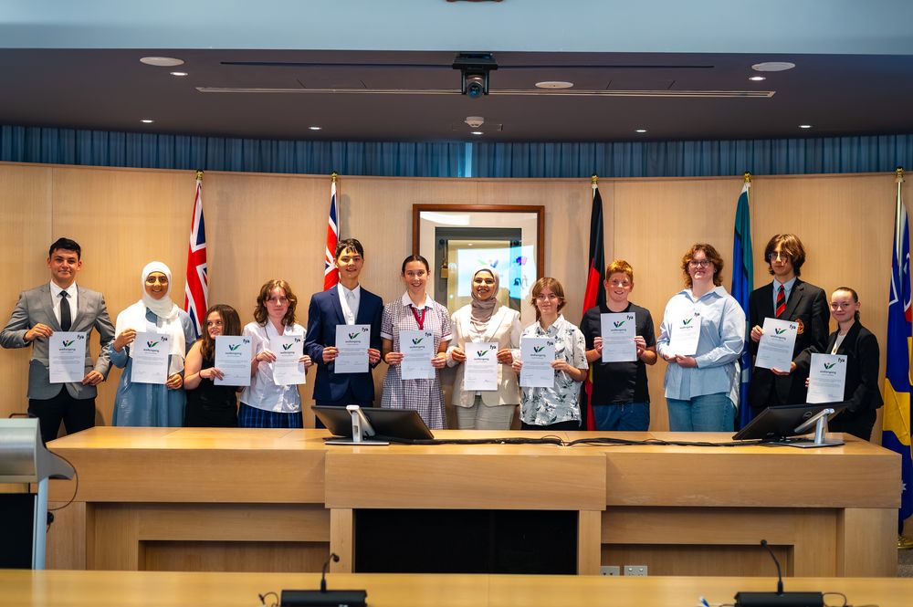 Council welcomes 2025 Wollongong Youth Forum as part of Young Mayors Program post image