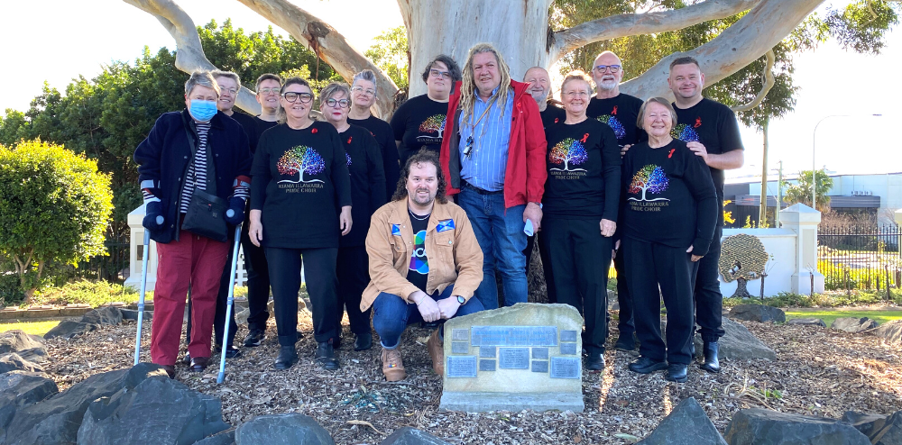 Wollongong AIDS Memorial finds its way home post image