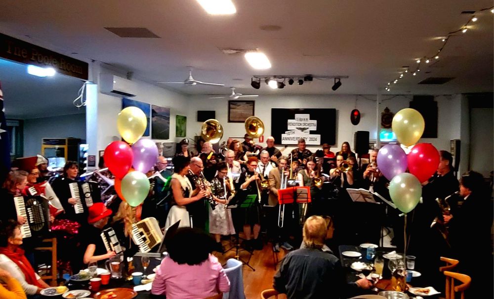 Curious Rendition Orchestra celebrated 10th birthday with party at Coledale RSL post image