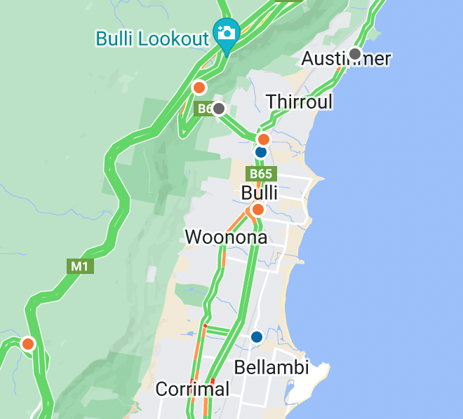 Upgrades to the roundabout on the Princes Highway at Bulli post image