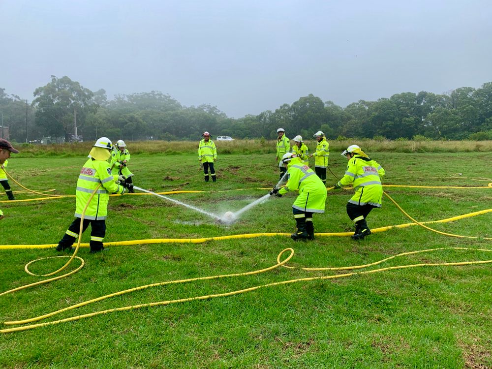 Firefighters tackle skills fun day with a twist post image