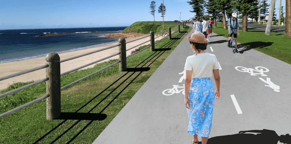 A shore thing: upgrades to Bulli’s beachfront shared path post image