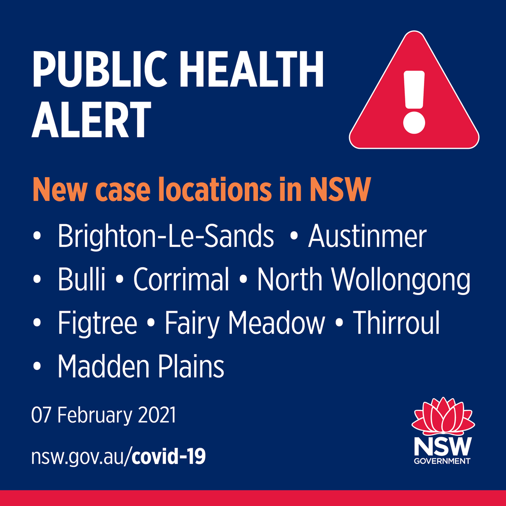 The latest: Covid-19 NSW Public Health Alert post image
