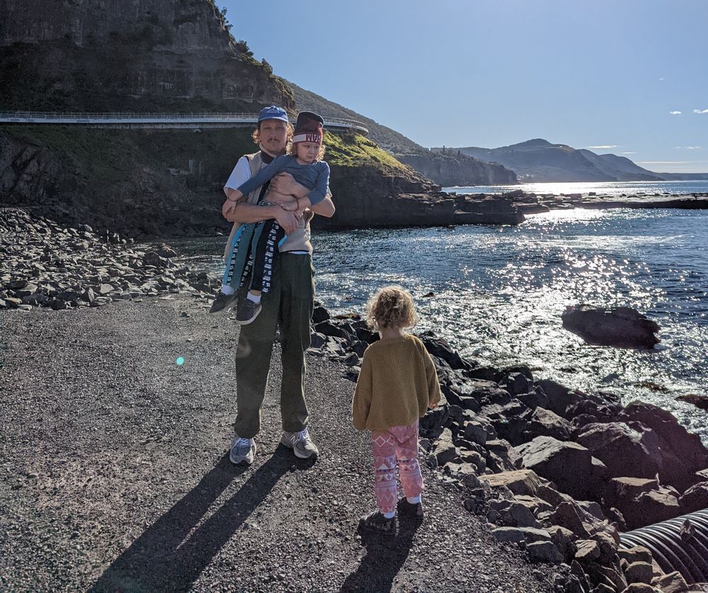 Going off track on Sea Cliff Bridge post image